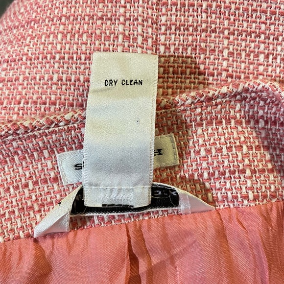 Preston & York Stretch Women’s Coat Pink Lined Size 6 - Picture 8 of 8